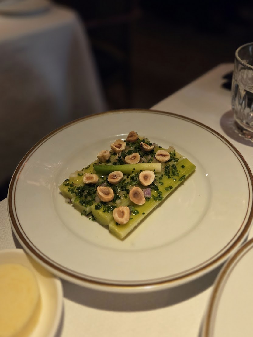 Poireaux vinaigrette