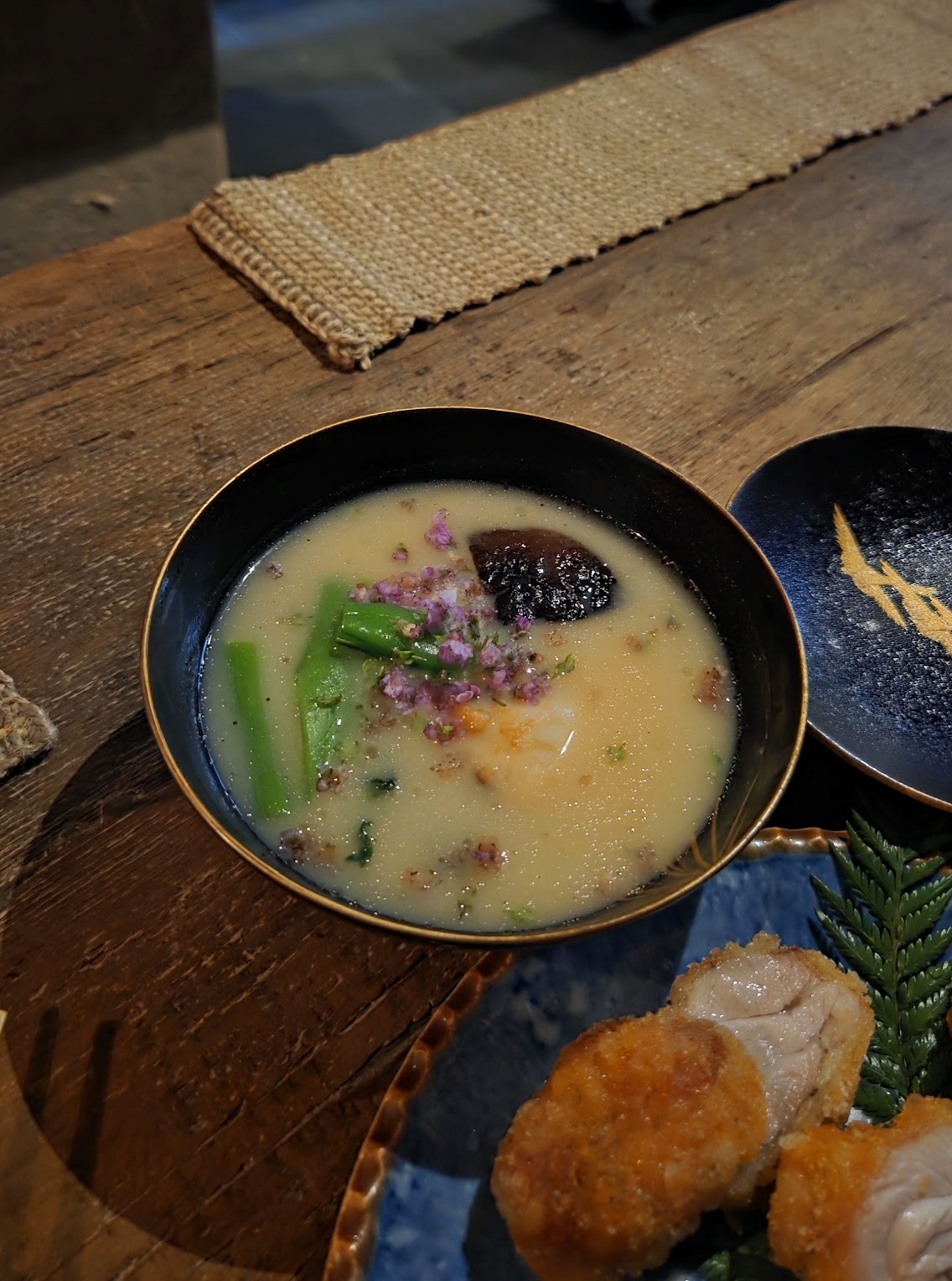 Miso fish soup
